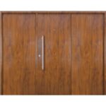 PORTÓN INY. DELUXE WOOD LISO - Imagen 2