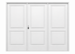PORTON ECO INYECTADO 2 TABLEROS