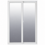 VENTANA PVC VIDRIO ENTERO CORREDIZA CONFORT CLIMA BLANCA DVH - Imagen 2
