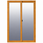 VENTANA PVC VIDRIO ENTERO CORREDIZA CONFORT WOOD CLIMA DVH - Imagen 2