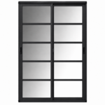 VENTANA VIDRIO HORIZONTAL ALUMINIO CORREDIZA MODERNA - Imagen 3